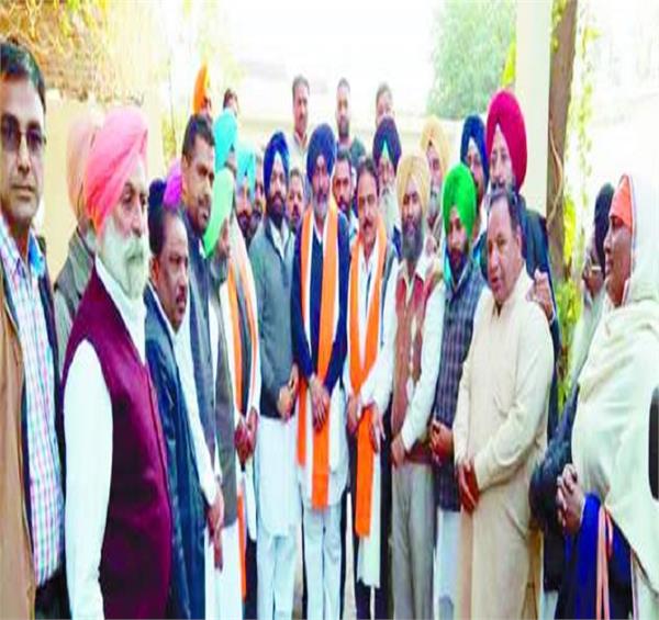 named new office bearers honored