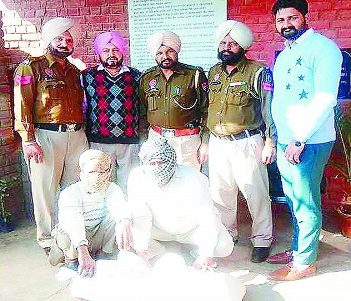 25 ਕਿਲੋ ਭੁੱਕੀ ਸਮੇਤ 2 ਕਾਬੂ