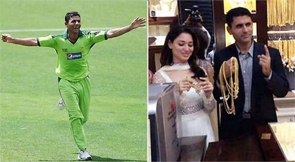 the picture of a viral virgin cricketer with a heroine of bahubali 