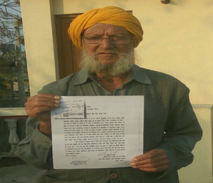 ਪਾਵਰਕਾਮ ਤੋਂ ਬਿਲਡਿੰਗ ਦੇ ਕਿਰਾਏ ਦੀ ਵਸੂਲੀ ਲਈ ਬਜ਼ੁਰਗ ਖਾ ਰਿਹੈ ਧੱਕੇ