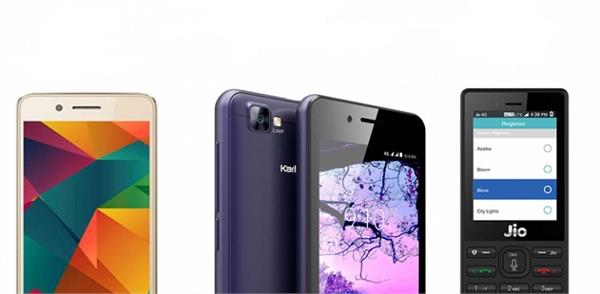 cheap feature phones in the year 2017