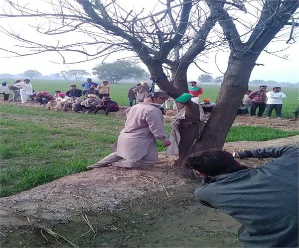 the farmer committed suicide