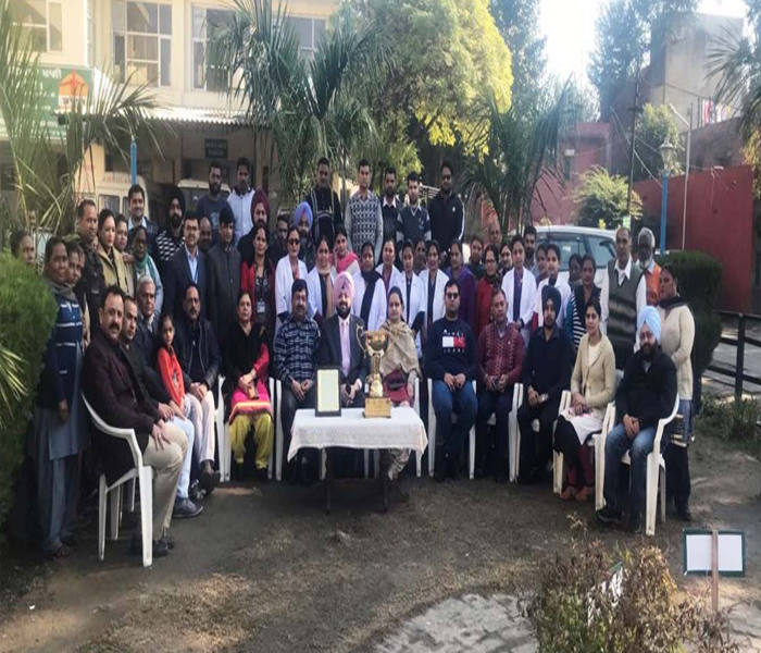 ਸਵੱਛਤਾ ਲਈ ਸਿਵਲ ਹਸਪਤਾਲ ਮੁਕੇਰੀਆਂ ਅੱਵਲ, ਦਸੂਹਾ ਨੂੰ ਦੂਜਾ ਸਥਾਨ