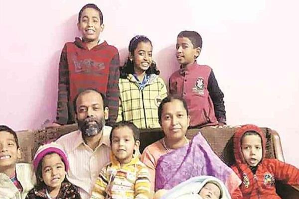 this woman has given birth to the eighth child