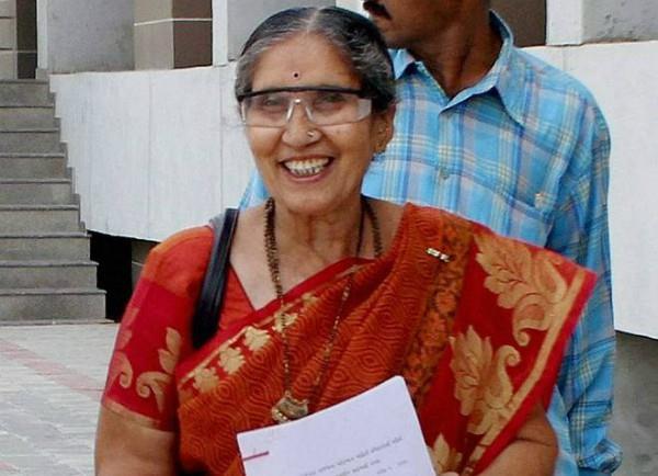 congress has given jashodaben the opportunity to contest the election