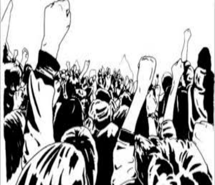 ਜ਼ਮੀਨ ਨੂੰ ਐਕਵਾਇਰ ਹੋਣ ਤੋਂ ਬਾਚਉਣ ਲਈ ਸੰਗਰੂਰ ਦੋ ਲੋਕਾਂ ਨੇ ਦਿੱਤਾ ਧਰਨਾ