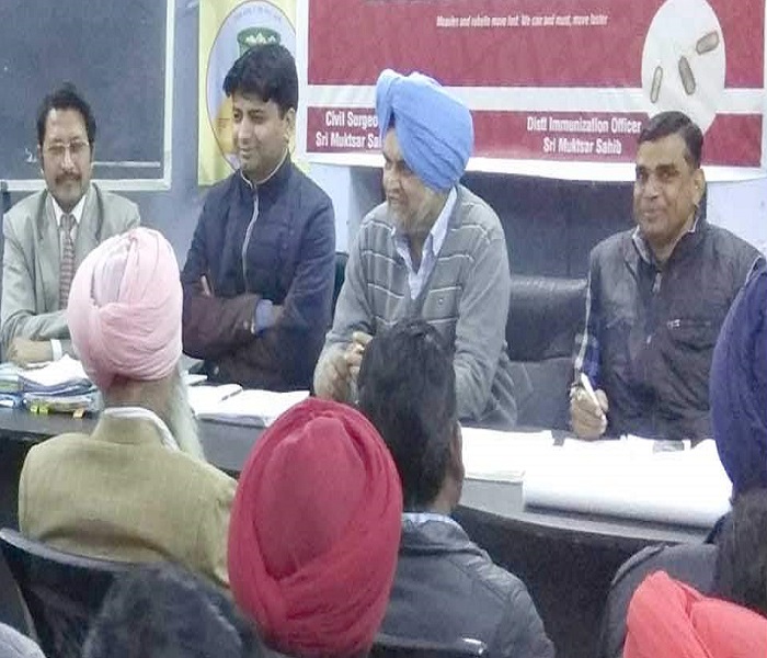 ਸਿਵਲ ਸਰਜਨ ਨੇ ਸਿਹਤ ਵਿਭਾਗ ਨੇ ਮਹੀਨਾਵਾਰੀ ਬੈਠਕ 'ਚ ਜਾਰੀ ਕੀਤੀਆਂ ਹਦਾਇਤਾਂ