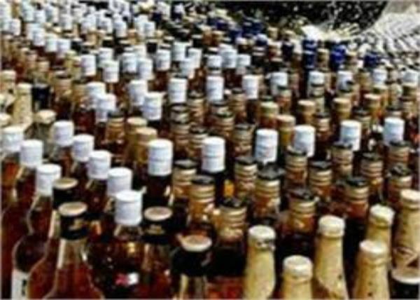 railway platforms  bottles  illicit liquor