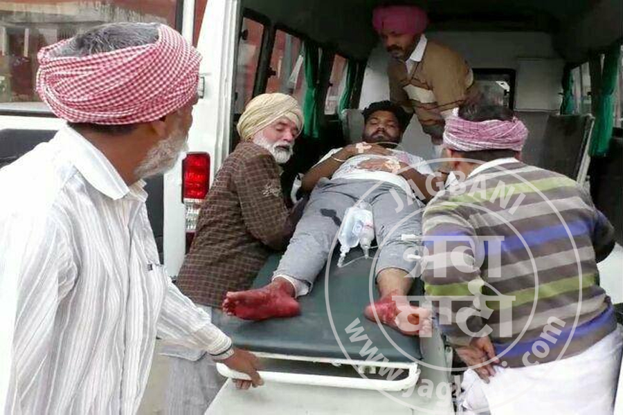 ਭਰੇ ਬਾਜ਼ਾਰ ''ਚ ਵੱਢਿਆ ਅਕਾਲੀ ਆਗੂ ਦਾ ਪੁੱਤਰ, ਮਾਰੀਆਂ ਗੋਲੀਆਂ (ਤਸਵੀਰਾਂ)