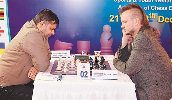 himanshu defeated taimur  now eyes on the title