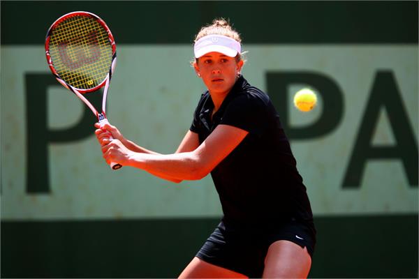 russia  s olga won the singles title in the i t f women  s tournament