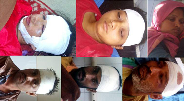 ਵੱਖ-ਵੱਖ ਘਟਨਾਵਾਂ ''ਚ ਇਕ ਦਰਜਨ ਲੋਕ ਫੱਟੜ