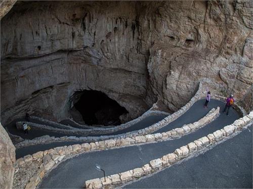 it is very difficult to reach the cave