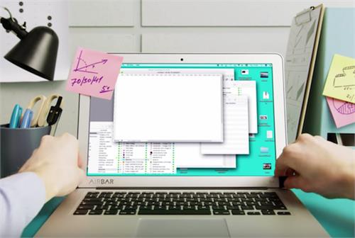 this gadget gives your macbook a touchscreen