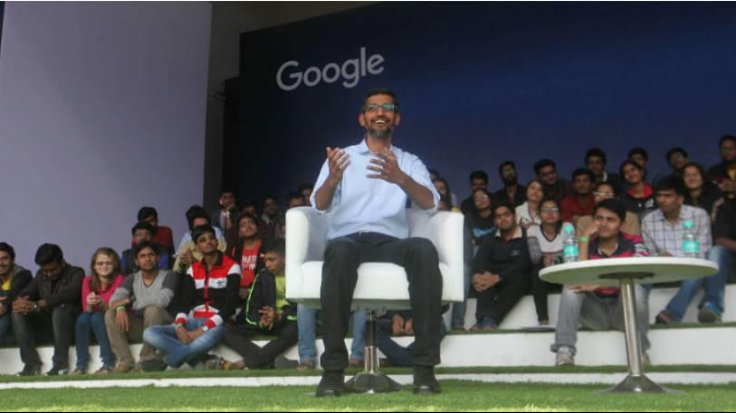 google ceo sunder pichai shares its experiencesat iit kharagpur