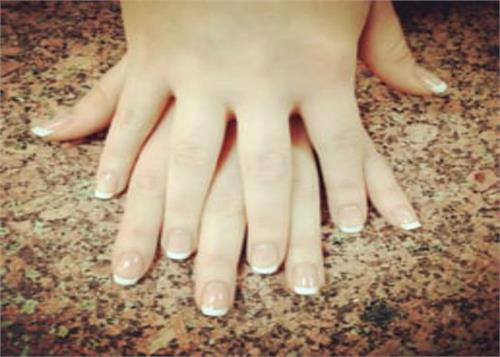 clean and stylish nails
