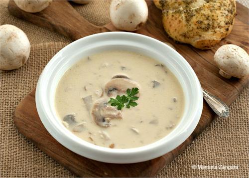creamy mushroom soup