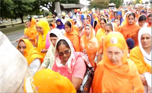 sikh parade in hastings in new zealand