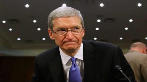 apple cuts tim cook s salary as iphone sales fall first time