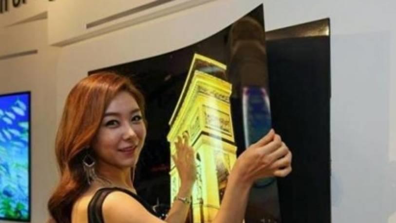 ces 2017 lg introduce new wallpaper tv that can change your world