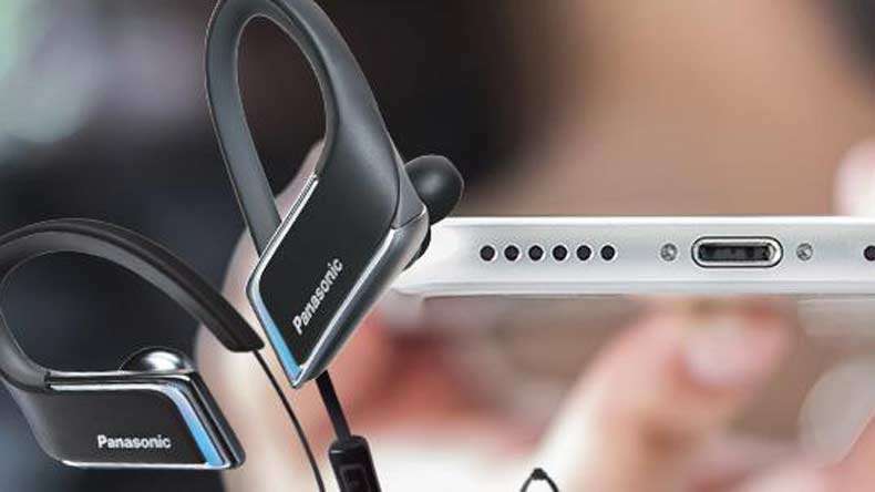 panasonic launches waterproof bluetooth earphones