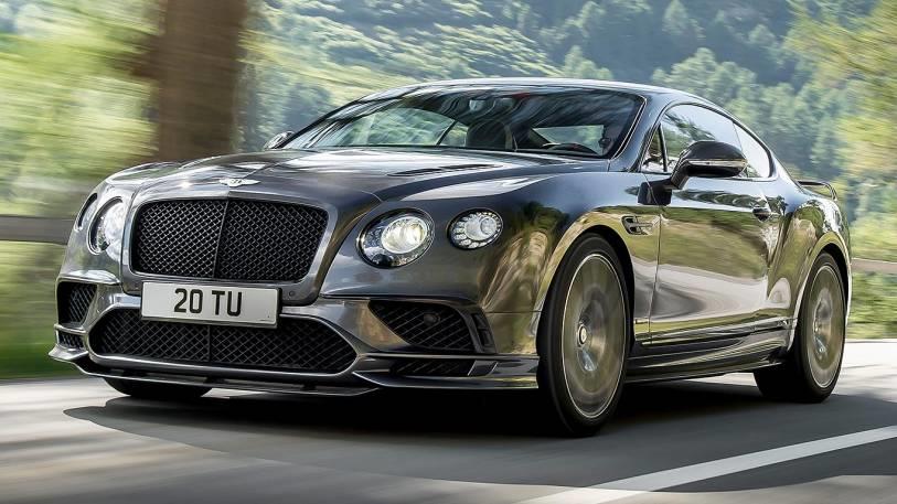 bentley unveils its most powerful 4 seater car ever