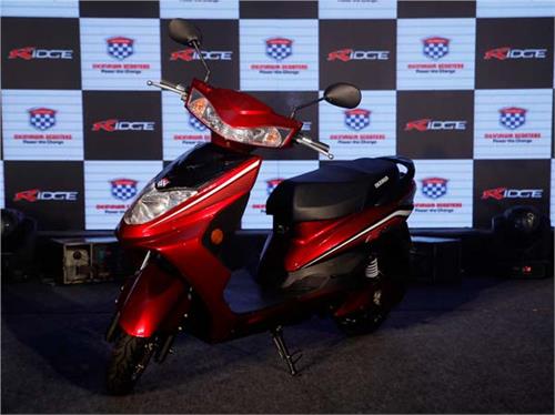 indian electric scooter manufacturer okinawa launches ridge e scooter in gurgaon