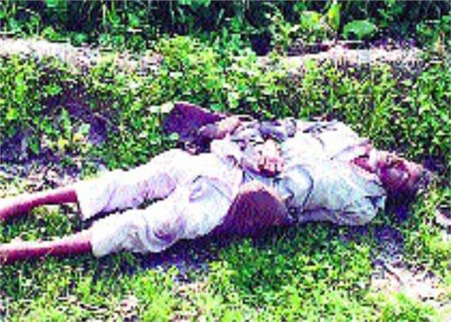 the body of the unidentified man found
