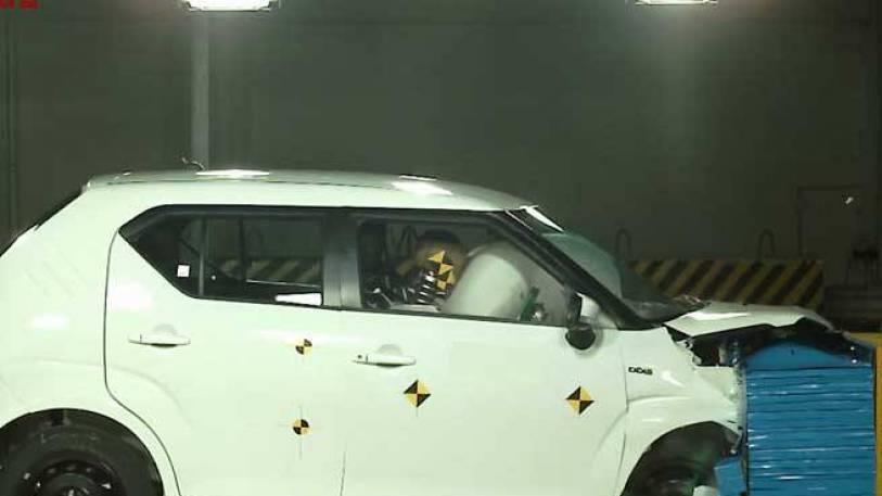 this maruti car successfully completed crash test at the spe