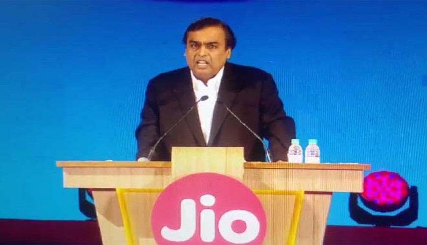 jio ਦੇ ਐਲਾਨ ਦੀ ਧਮਕ, ਬਾਜ਼ਾਰ ''ਚ ਮਚੀ ਹਲਚਲ