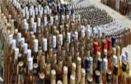 police recoverd a illegal alcohol