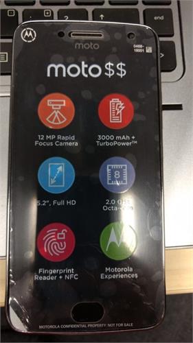 new leak of the moto g5 plus