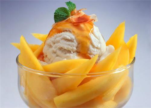 make mango ice cream