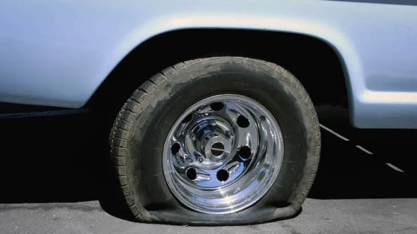 these tips will help prove if you have a flat tire