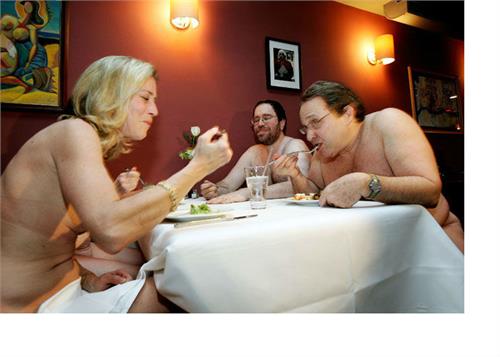the cafe will have to go down clothes