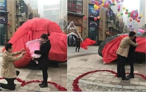 the boy did so proposed to his girlfriend