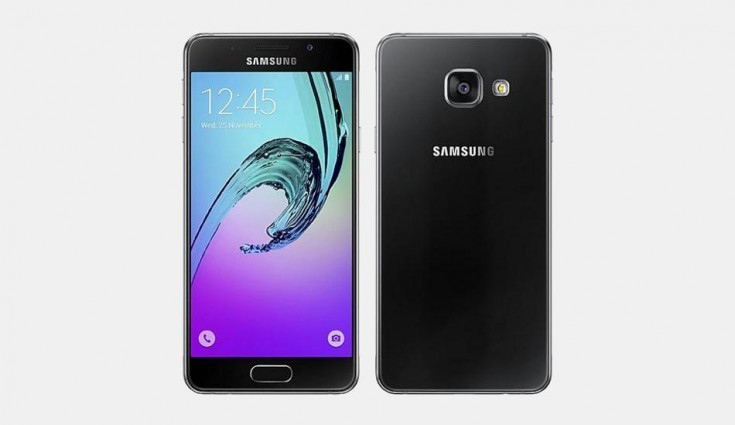 samsung galaxy a3 2016 spotted again with nougat
