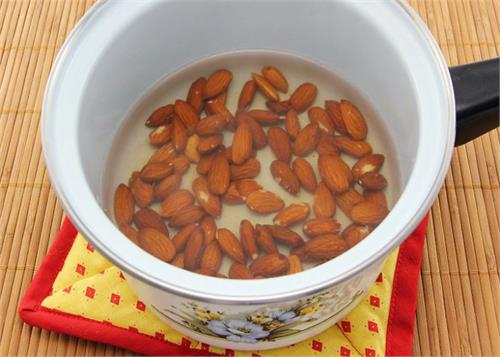 these benefits would be to eat almonds from the soil