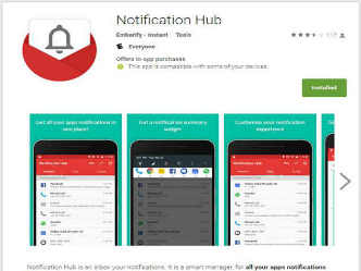 it will look at the place of the notification time of the smartphone