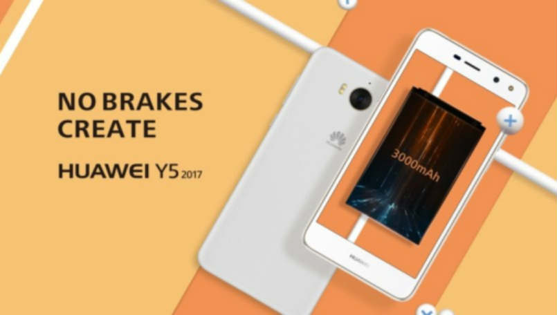 huawei y5 2017 official launched with new easy key feature