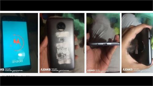 moto x 2017 leaked in images tips front flash and fingerprint scanner