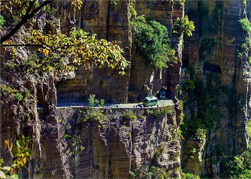due to the dangerous path to reach this village