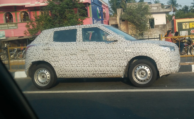 new mahindra compact suv codenamed s201 spotted testing