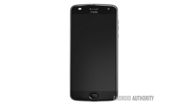 front flash and new design home button in moto z2