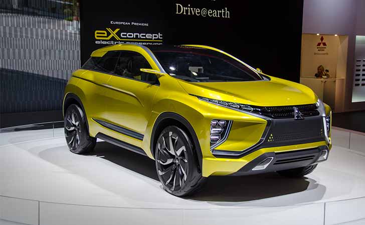 production mitsubishi xm crossover spied on test in indonesia