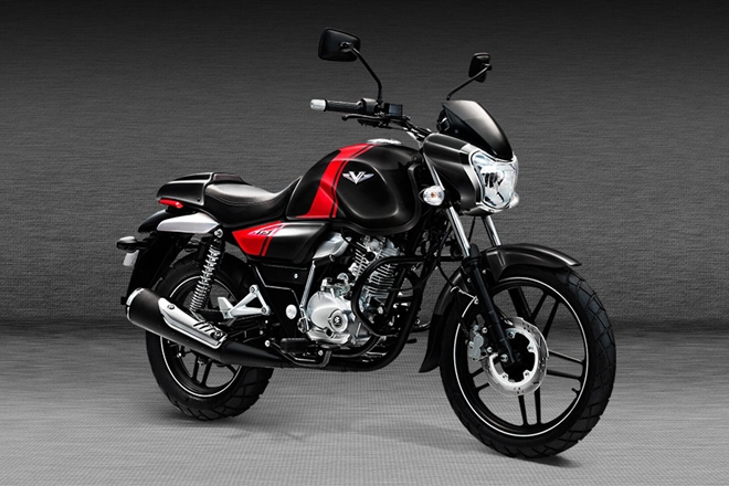 bajaj v12 with disc brake launched
