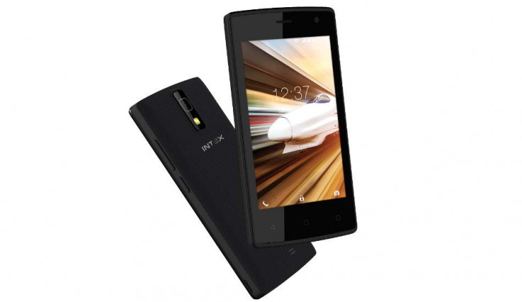 intex launches android 7 powered smart phone aqua a4