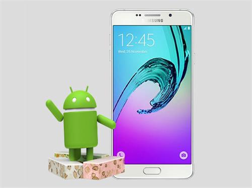 samsung galaxy a5 2016 gets android nougat