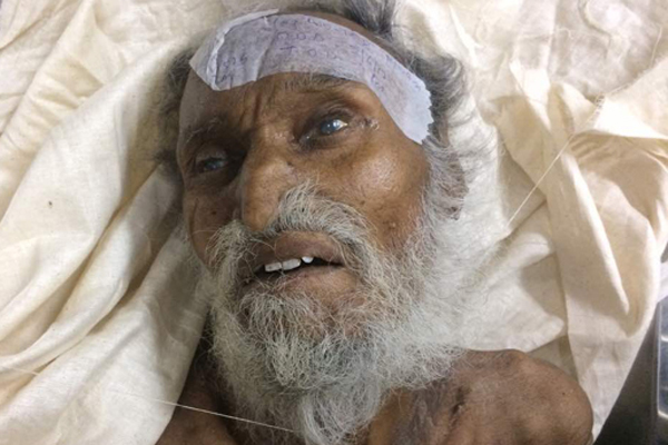 ਬੇਹੋਸ਼ੀ ਦੀ ਹਾਲਤ ''ਚ ਮਿਲੇ ਵਿਅਕਤੀ ਦੀ ਮੌਤ