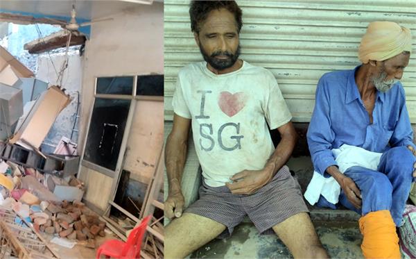 one killed  two injured in lantern fall